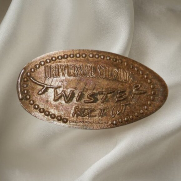 Other - RETIRED Universal Studios Twister Elongated Smashed Pressed Penny - Ride It Out